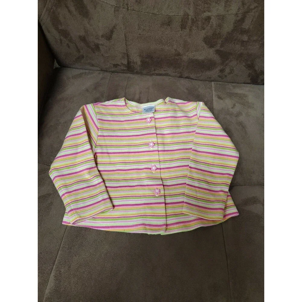 mulberribush 9 12 mo striped long sleeve top jacket